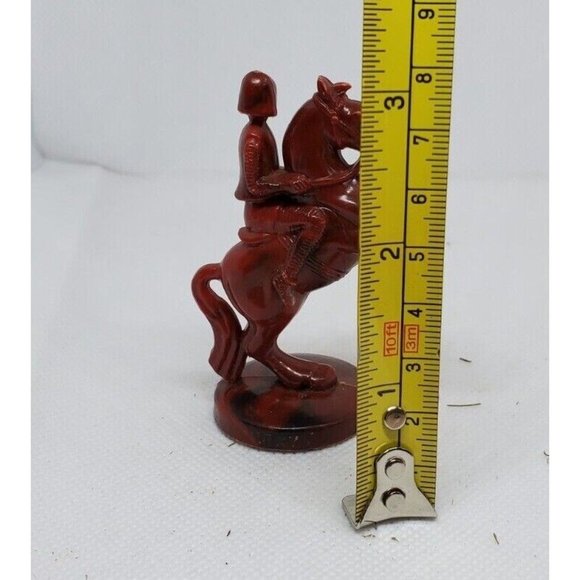 Vintage Roxy Replacement Chess Piece Red Medieval Renaissance Knight - Picture 12 of 12